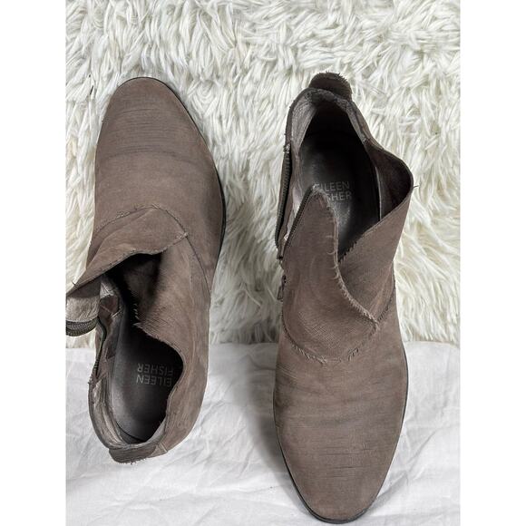 Eileen Fisher Murphy Tapered Heel Ankle Bootie Womens Size 7.5 - Picture 1 of 11
